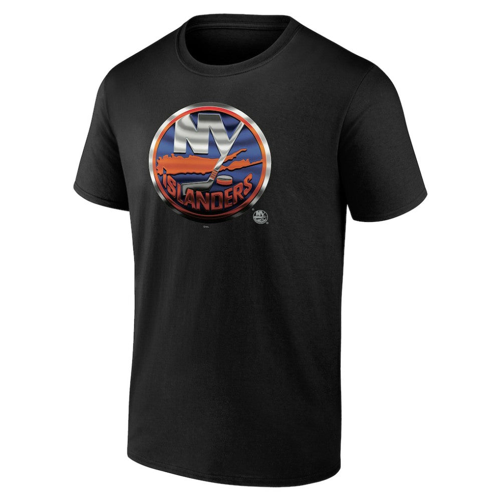 NHL New York Islanders Personalized Midnight Mascot Logo T-Shirt