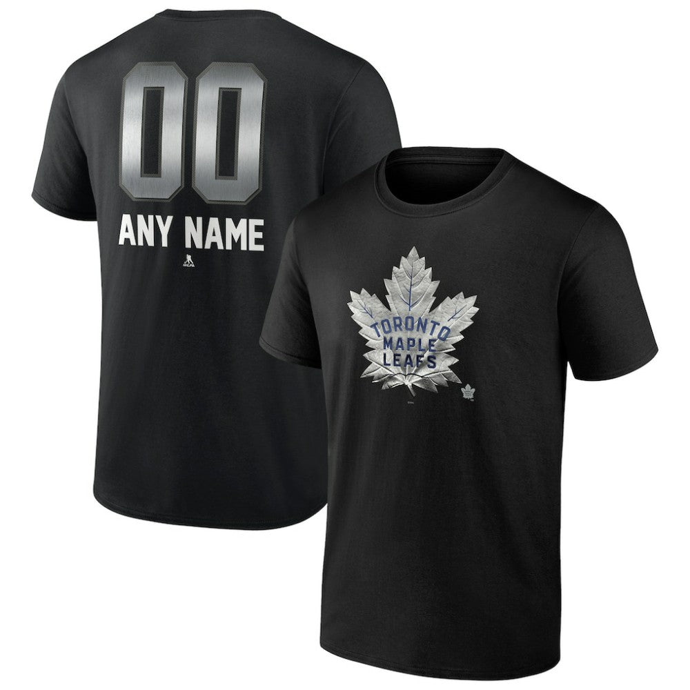 NHL Toronto Maple Leafs Personalized Midnight Mascot Logo T-Shirt