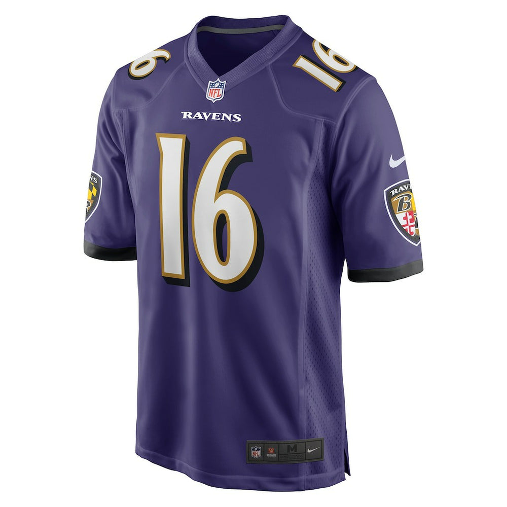Tylan Wallace  Game Jersey - Baltimore Ravens Jerseys
