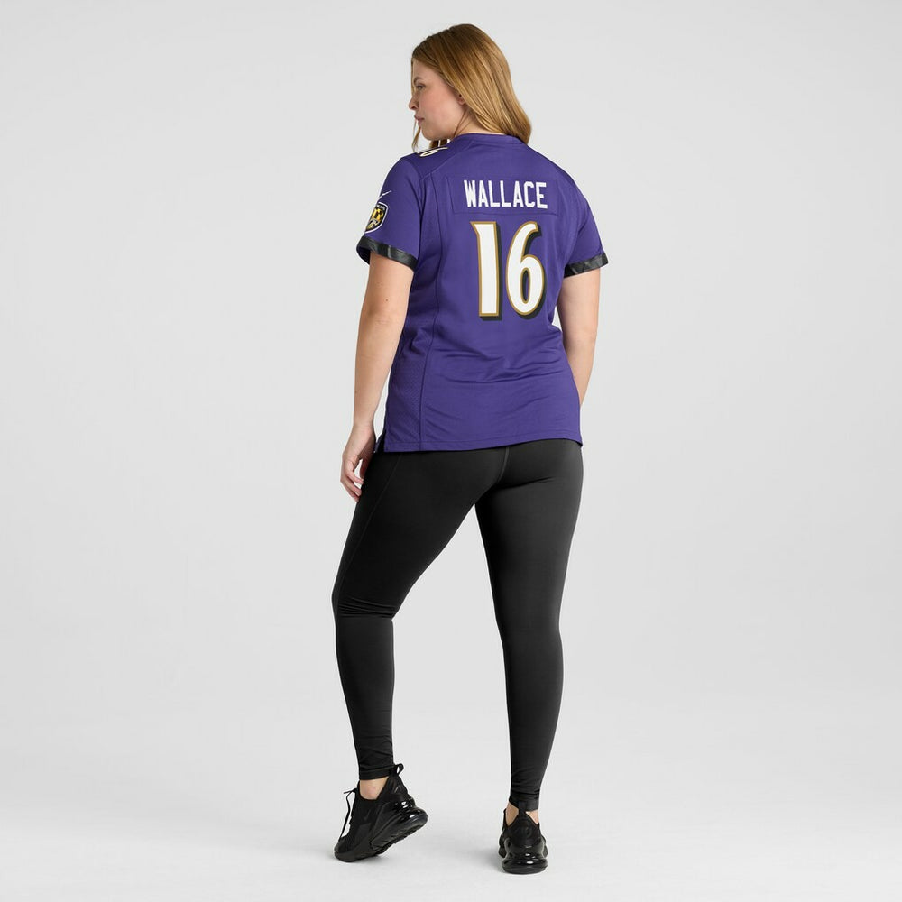 Tylan Wallace  Women's Game Jersey - Baltimore Ravens Jerseys