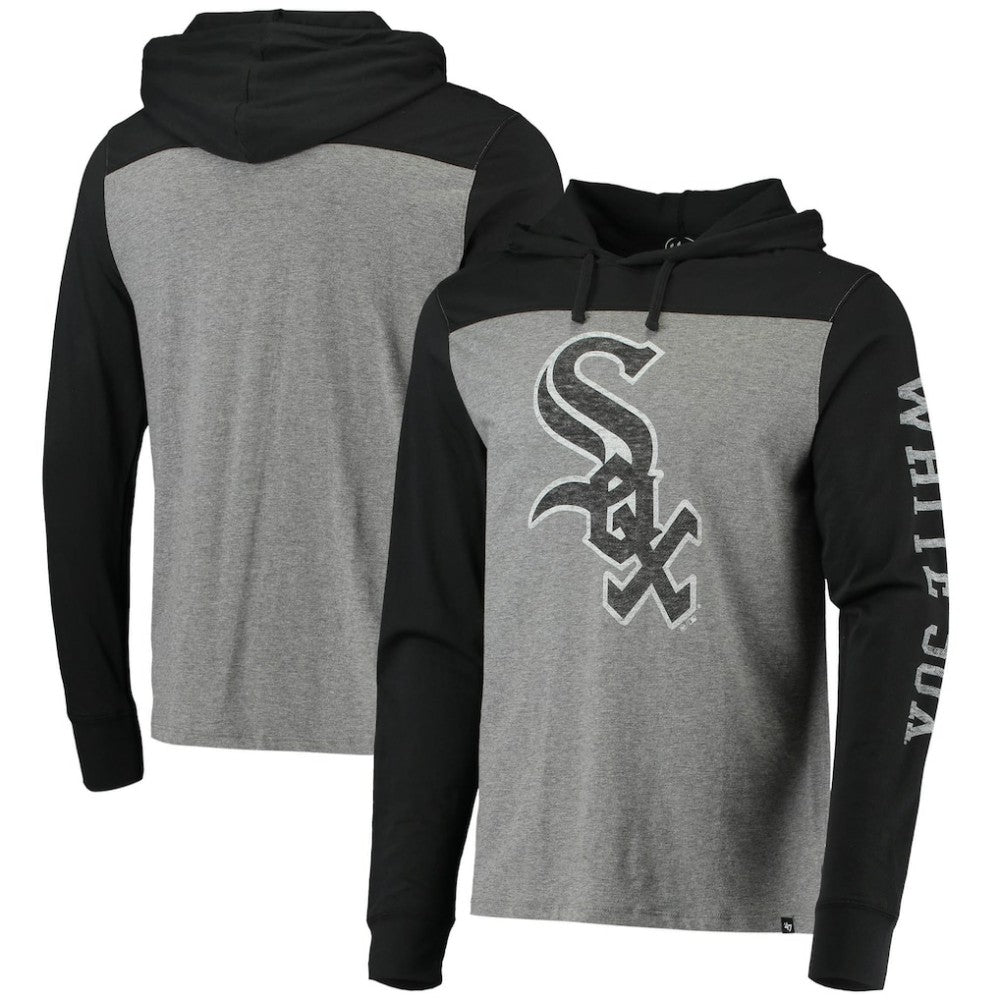 Heathered Gray/Black Chicago White Sox '47 Franklin Wooster Pullover Hoodie