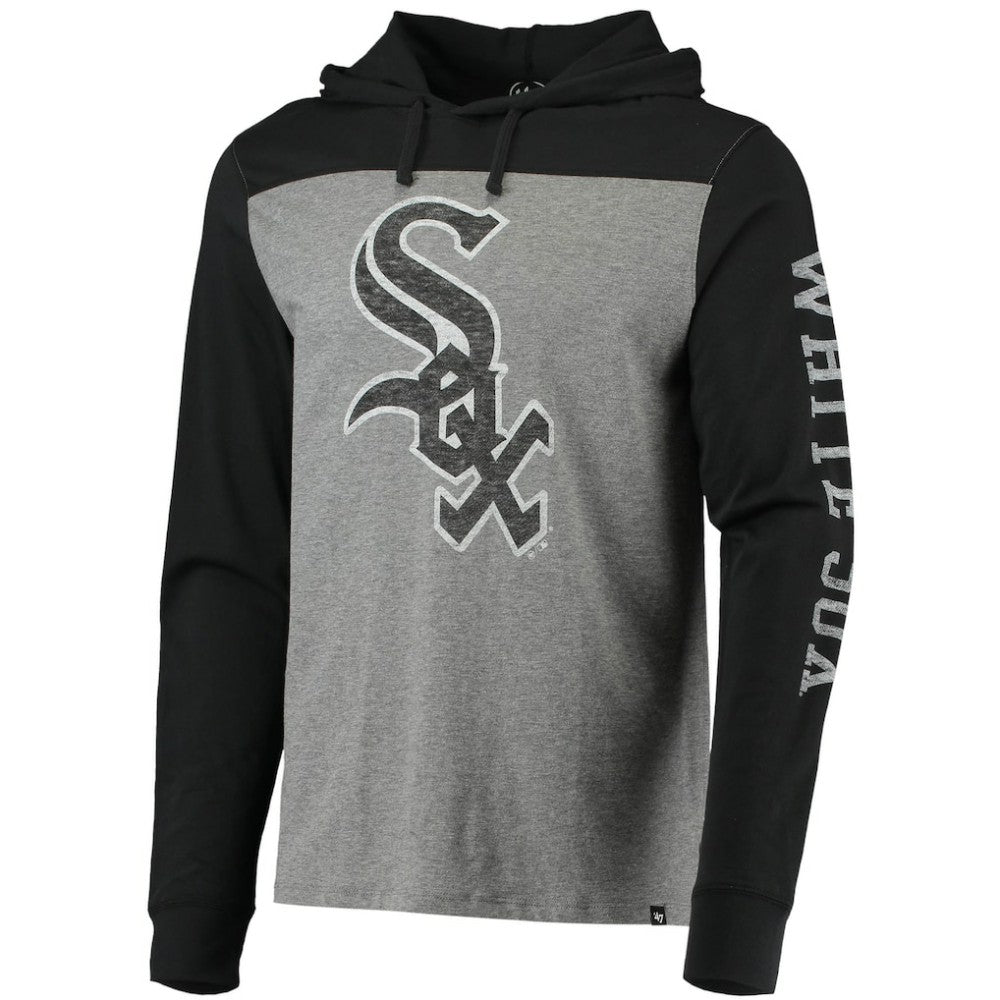 Heathered Gray/Black Chicago White Sox '47 Franklin Wooster Pullover Hoodie
