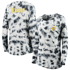 Women's Tie-Dye Long Sleeve T-Shirt - Minnesota Vikings T-shirts