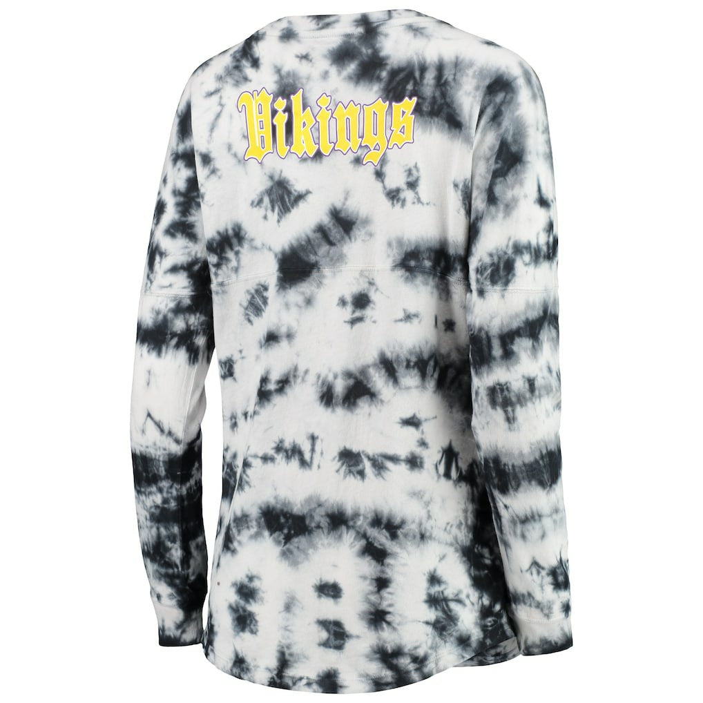 Women's Tie-Dye Long Sleeve T-Shirt - Minnesota Vikings T-shirts