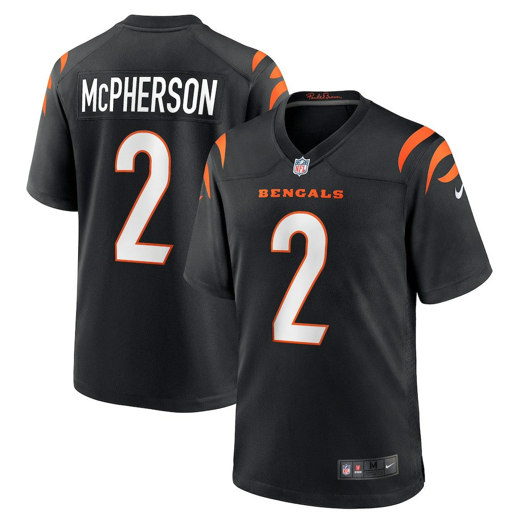 Evan McPherson  Game Jersey - Cincinnati Bengals Jerseys