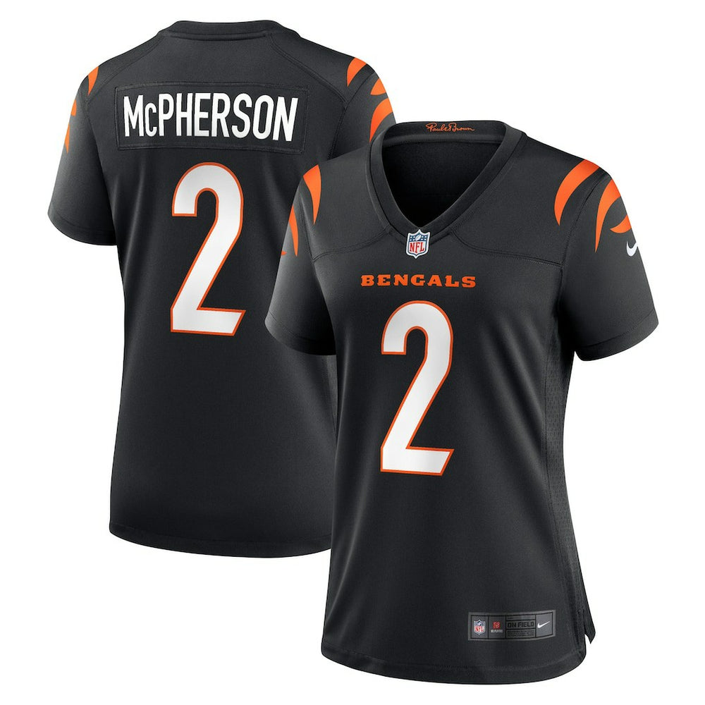 Evan McPherson  Women's Game Jersey - Cincinnati Bengals Jerseys