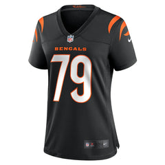 Jackson Carman  Women's Game Jersey - Cincinnati Bengals Jerseys