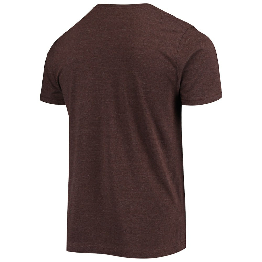 Brown San Diego Padres Homage Hand-Drawn Logo Tri-Blend T-Shirt