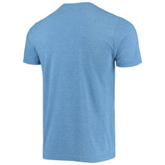 Heathered Royal Chicago Cubs Homage Hyper Local Tri-Blend T-Shirt