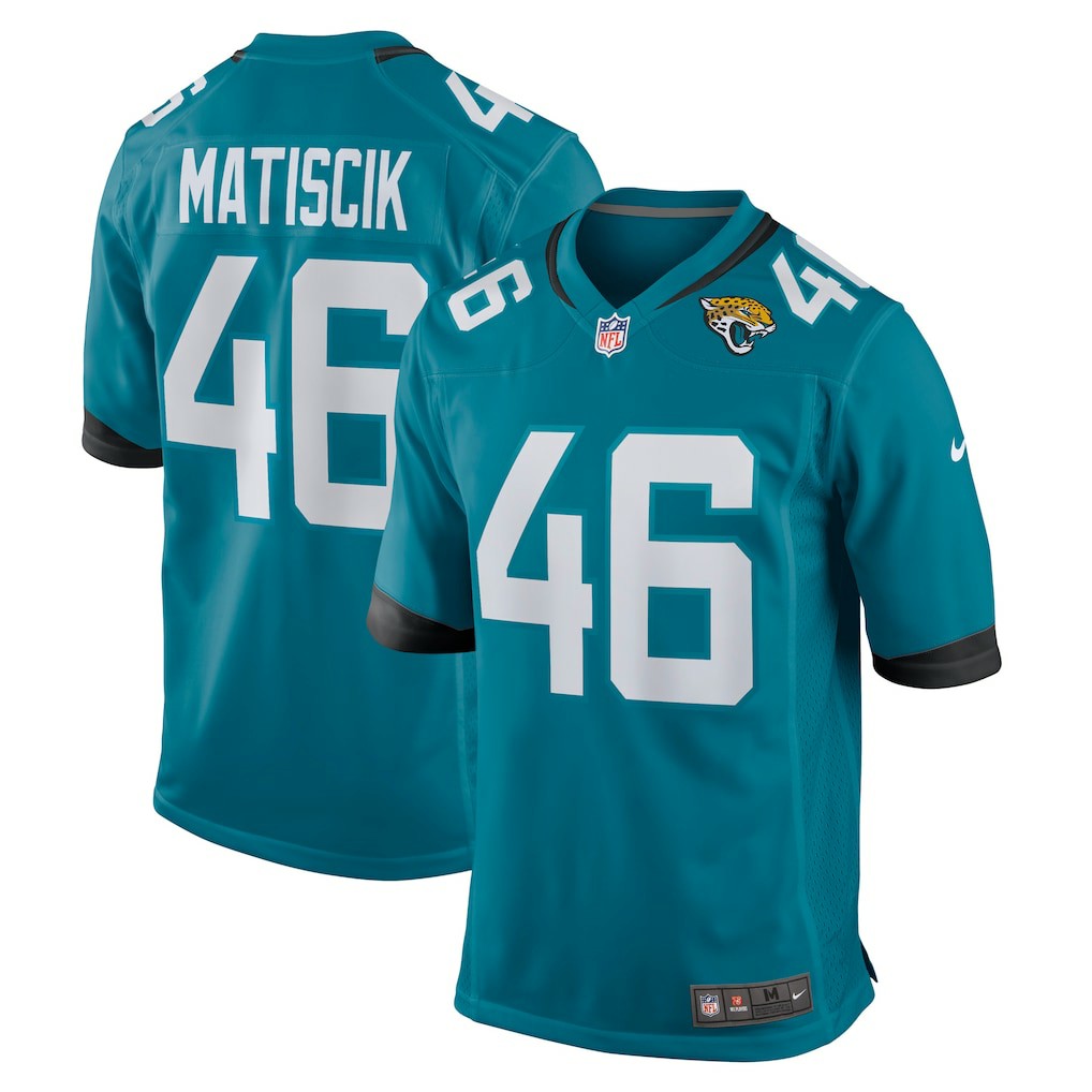 Ross Matiscik  Game Jersey - Jacksonville Jaguars Jerseys