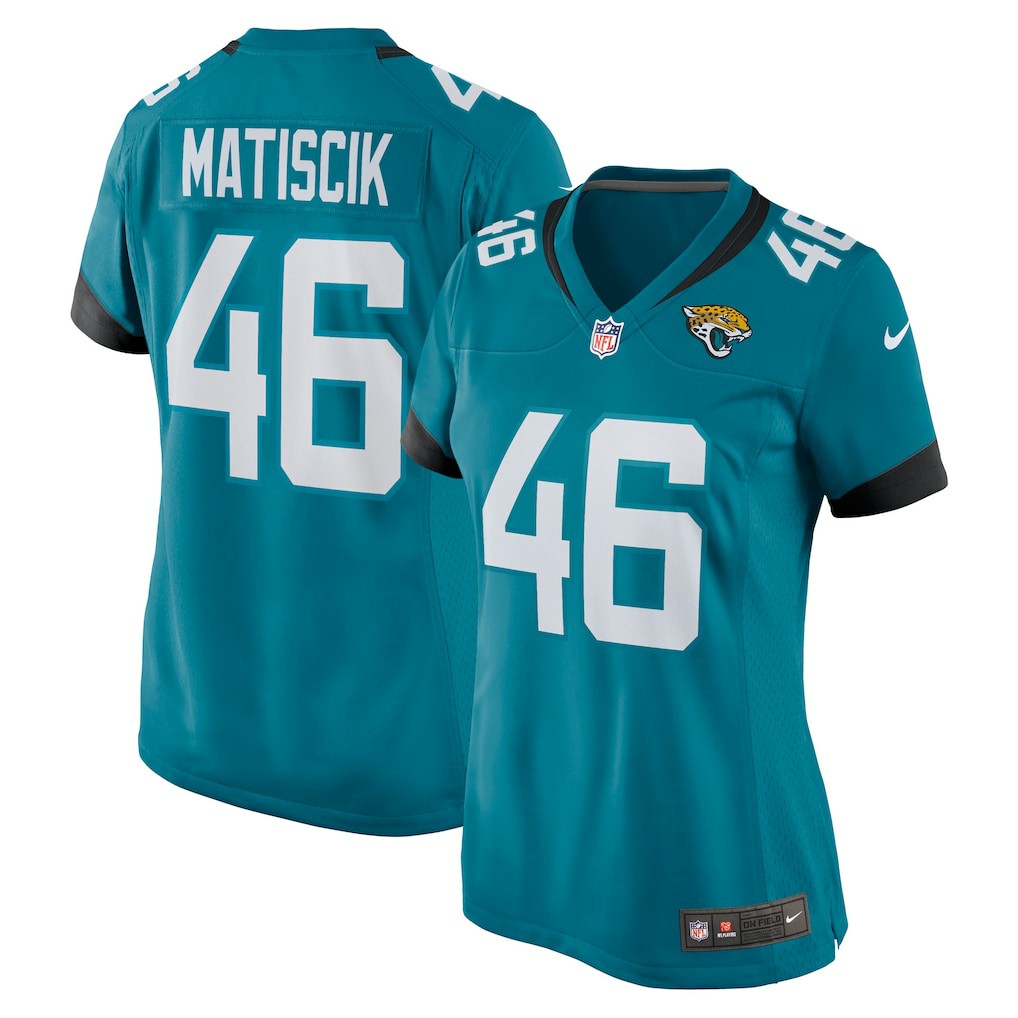 Ross Matiscik  Women's Game Jersey - Jacksonville Jaguars Jerseys