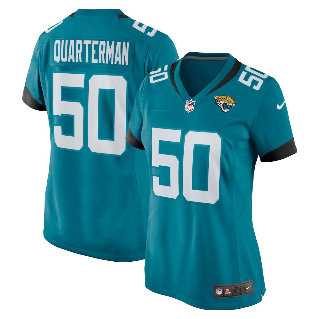 Shaquille Quarterman  Women's Game Jersey - Jacksonville Jaguars Jerseys