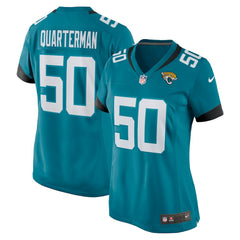 Shaquille Quarterman  Women's Game Jersey - Jacksonville Jaguars Jerseys