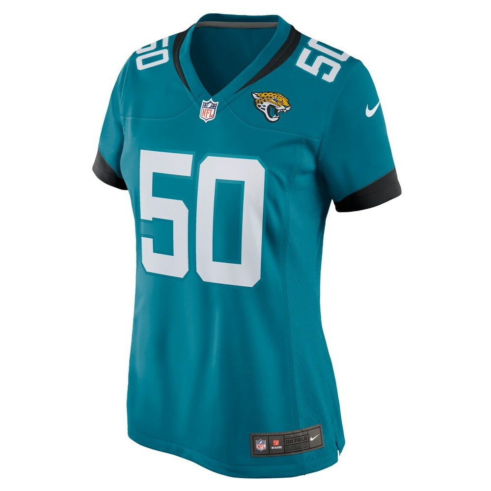 Shaquille Quarterman  Women's Game Jersey - Jacksonville Jaguars Jerseys