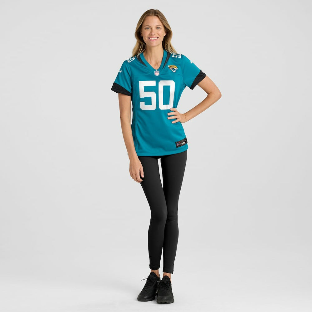 Shaquille Quarterman  Women's Game Jersey - Jacksonville Jaguars Jerseys