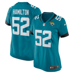 DaVon Hamilton  Women's Game Jersey - Jacksonville Jaguars Jerseys