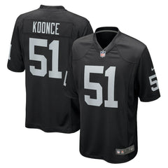 Malcolm Koonce  Game Jersey - Las Vegas Raiders Jerseys
