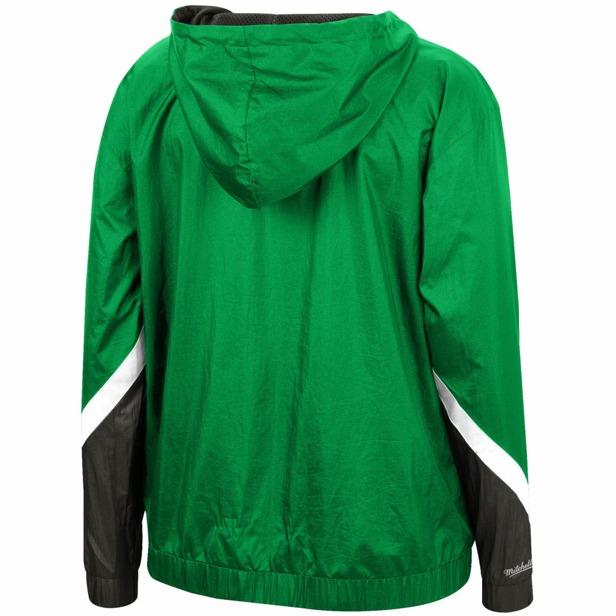 Mitchell & Ness Milwaukee Bucks Women's Half-Zip Windbreaker 2.0 Hoodie