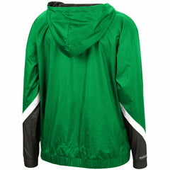 Mitchell & Ness Milwaukee Bucks Women's Half-Zip Windbreaker 2.0 Hoodie