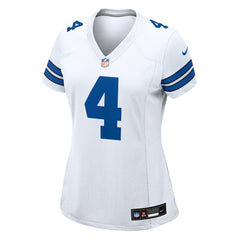 Dak Prescott  Women's Team Game Jersey - Dallas Cowboys Jerseys