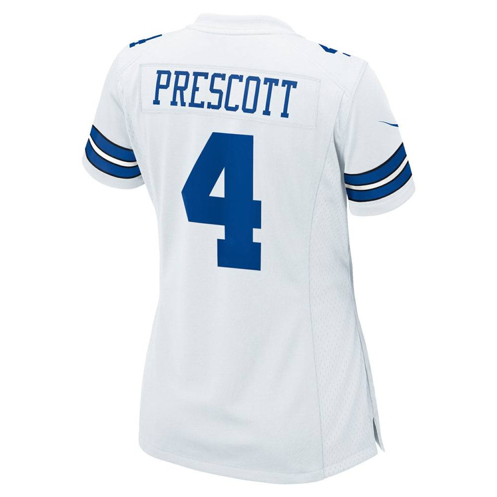 Dak Prescott  Women's Team Game Jersey - Dallas Cowboys Jerseys