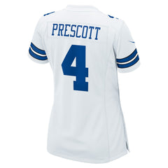 Dak Prescott  Women's Team Game Jersey - Dallas Cowboys Jerseys