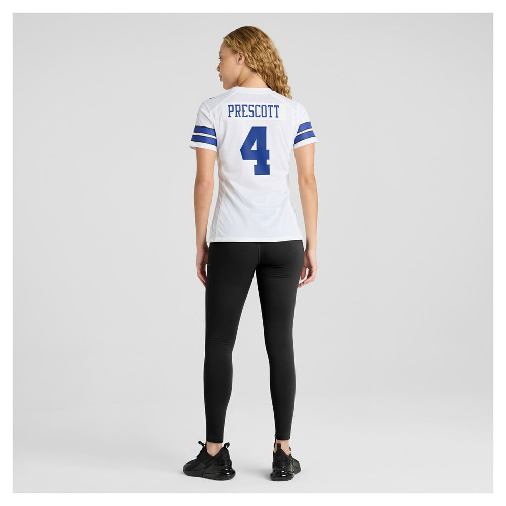 Dak Prescott  Women's Team Game Jersey - Dallas Cowboys Jerseys