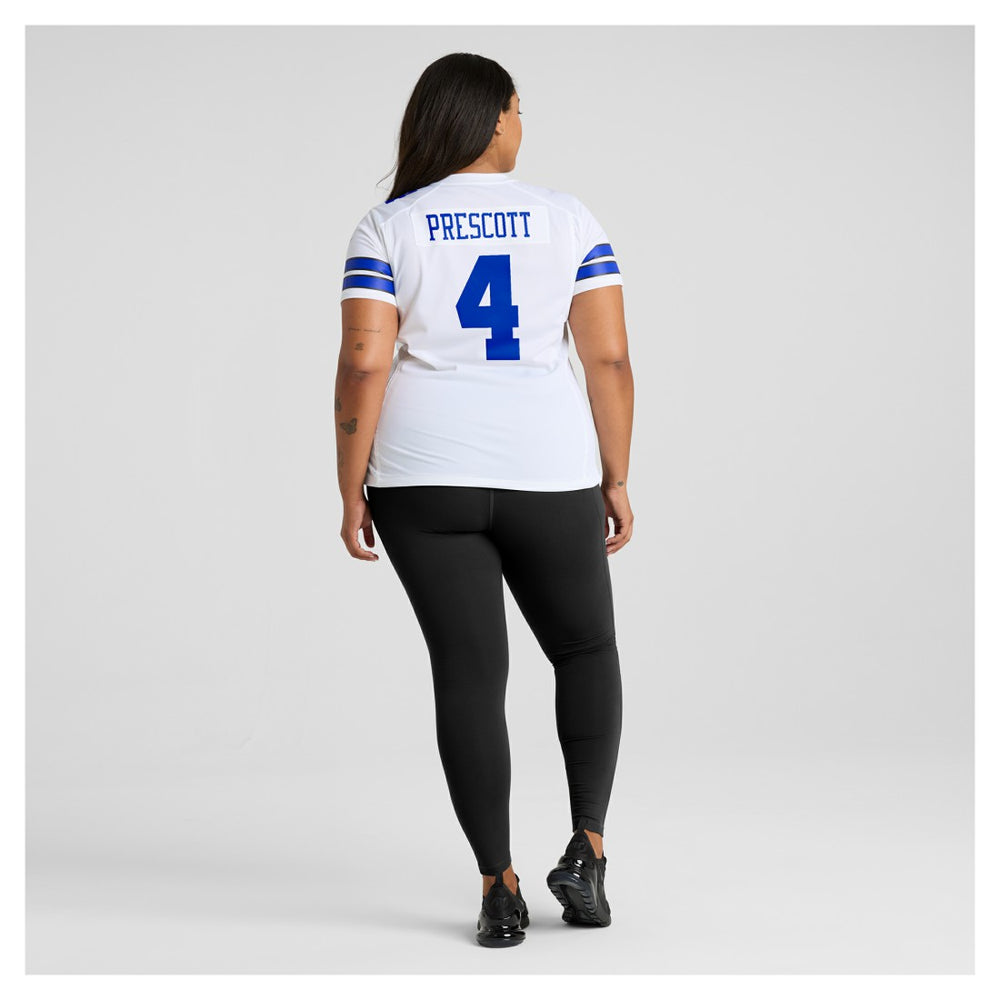 Dak Prescott  Women's Team Game Jersey - Dallas Cowboys Jerseys