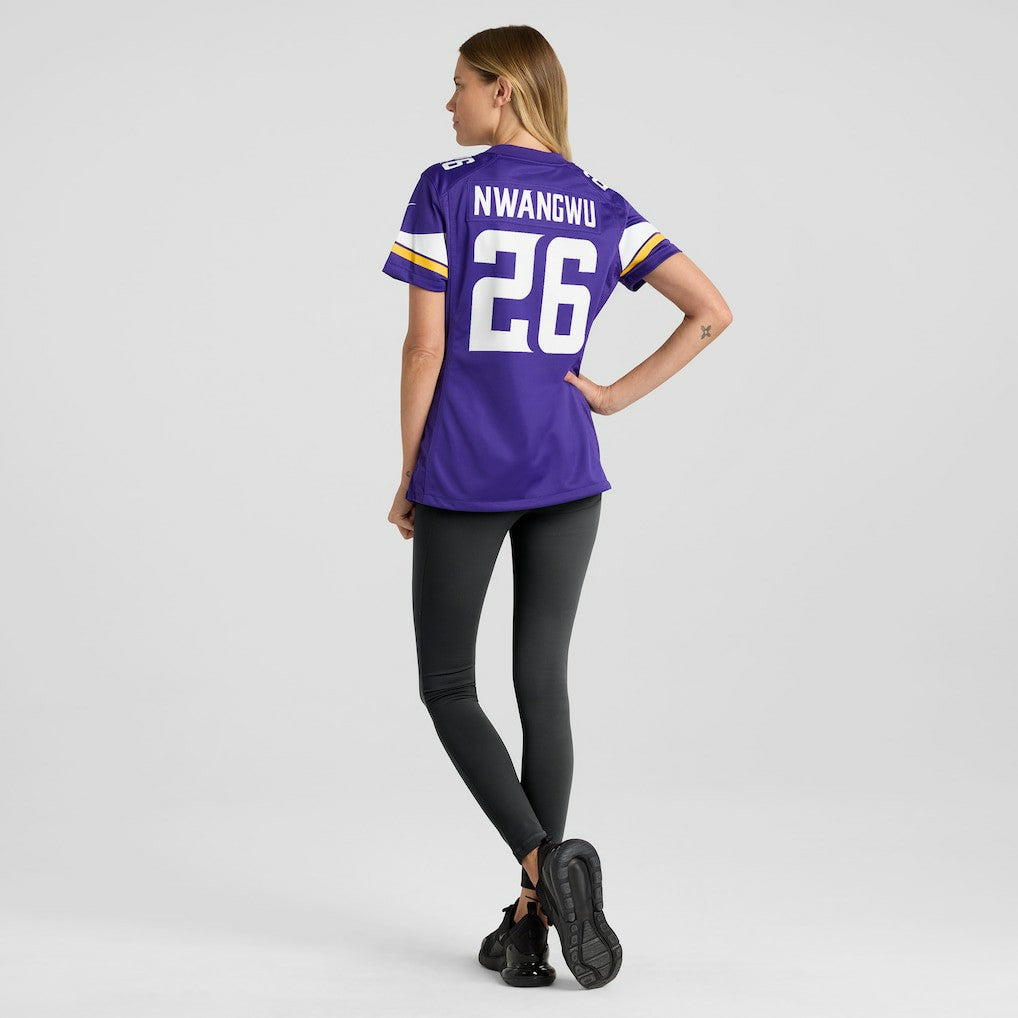 Kene Nwangwu  Women's Game Jersey - Minnesota Vikings Jerseys