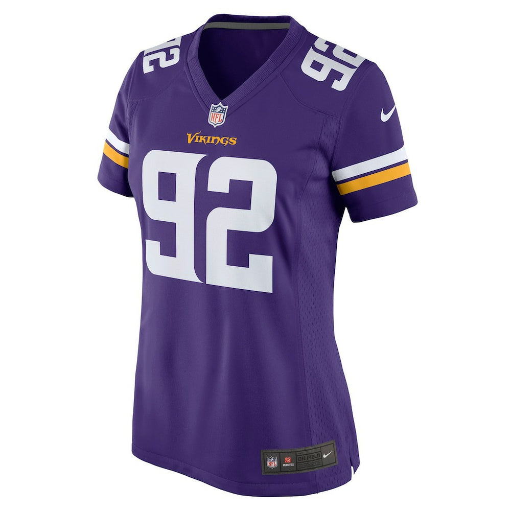 James Lynch  Women's Game Player Jersey - Minnesota Vikings Jerseys