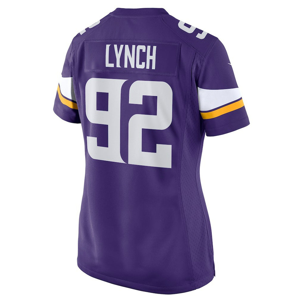 James Lynch  Women's Game Player Jersey - Minnesota Vikings Jerseys