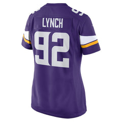 James Lynch  Women's Game Player Jersey - Minnesota Vikings Jerseys
