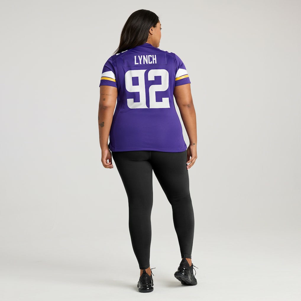 James Lynch  Women's Game Player Jersey - Minnesota Vikings Jerseys