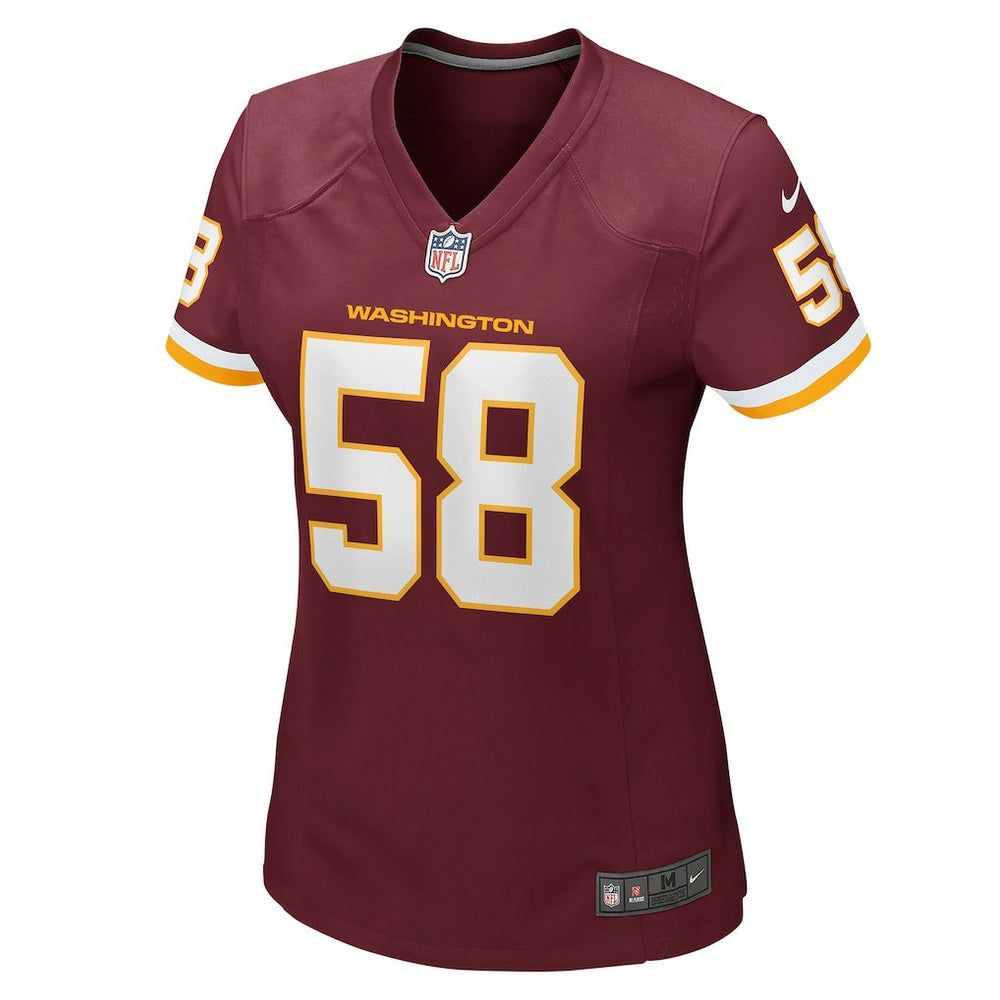 Shaka Toney Washington Football Team Women's Game Jersey - Washington Commanders Jerseys