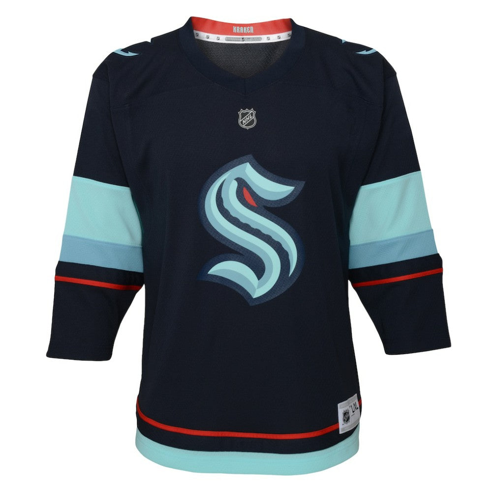 NHL Seattle Kraken Youth Home Replica Custom Jersey