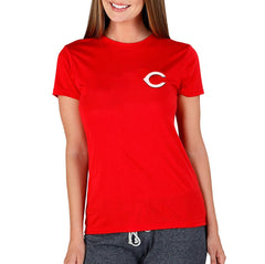 Red Cincinnati Reds Concepts Sport Women's Marathon Knit Top