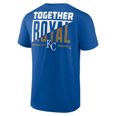 Royal Kansas City Royals Fanatics Hometown Collection Together T-Shirt