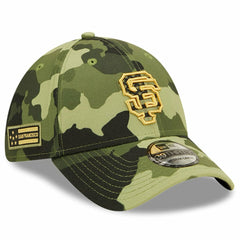Camo San Francisco Giants New Era 2022 Armed Forces Day 39THIRTY Flex Hat