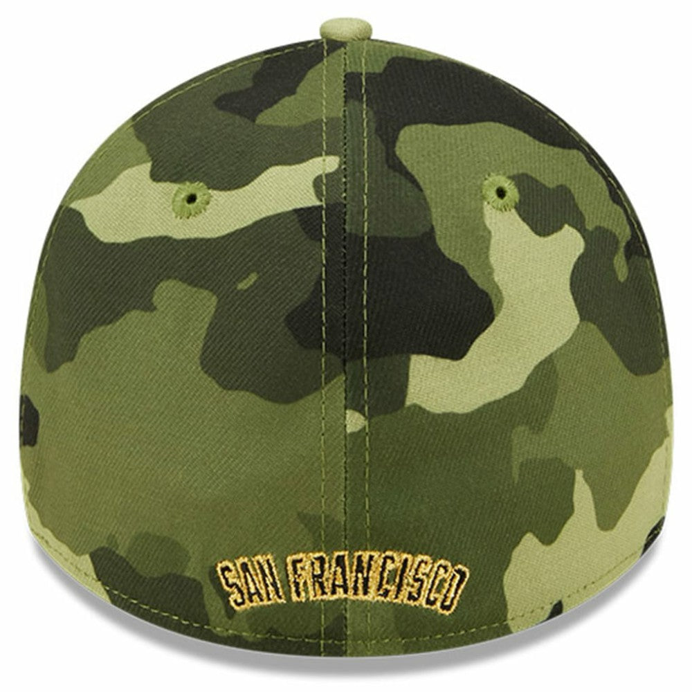 Camo San Francisco Giants New Era 2022 Armed Forces Day 39THIRTY Flex Hat