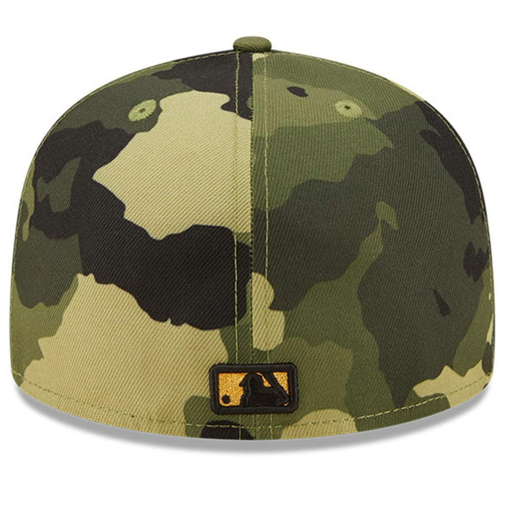 Camo Miami Marlins New Era 2022 Armed Forces Day On-Field 59FIFTY Fitted Hat