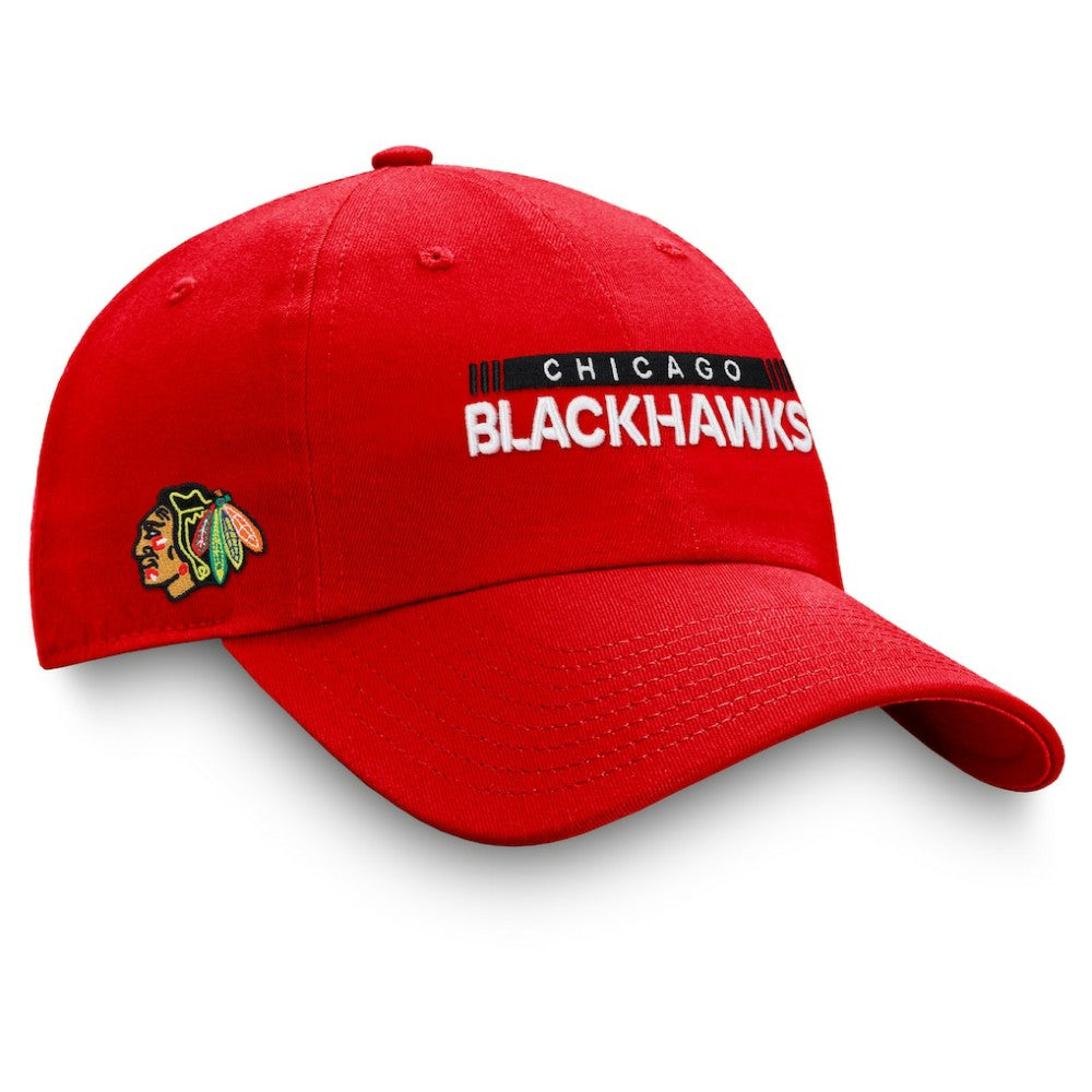 NHL Chicago Blackhawks Fanatics Authentic Pro Rink Adjustable Hat