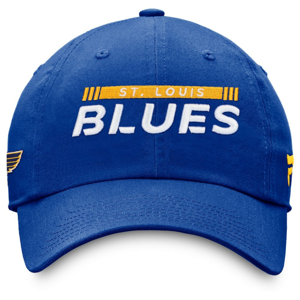 NHL St. Louis Blues Fanatics Authentic Pro Rink Adjustable Hat