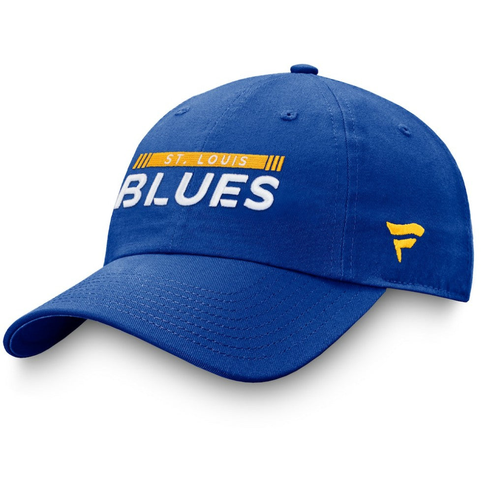 NHL St. Louis Blues Fanatics Authentic Pro Rink Adjustable Hat