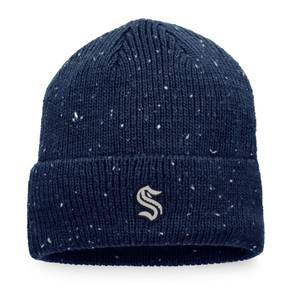 NHL Seattle Kraken Fanatics Authentic Pro Rink Pinnacle Cuffed Knit Hat