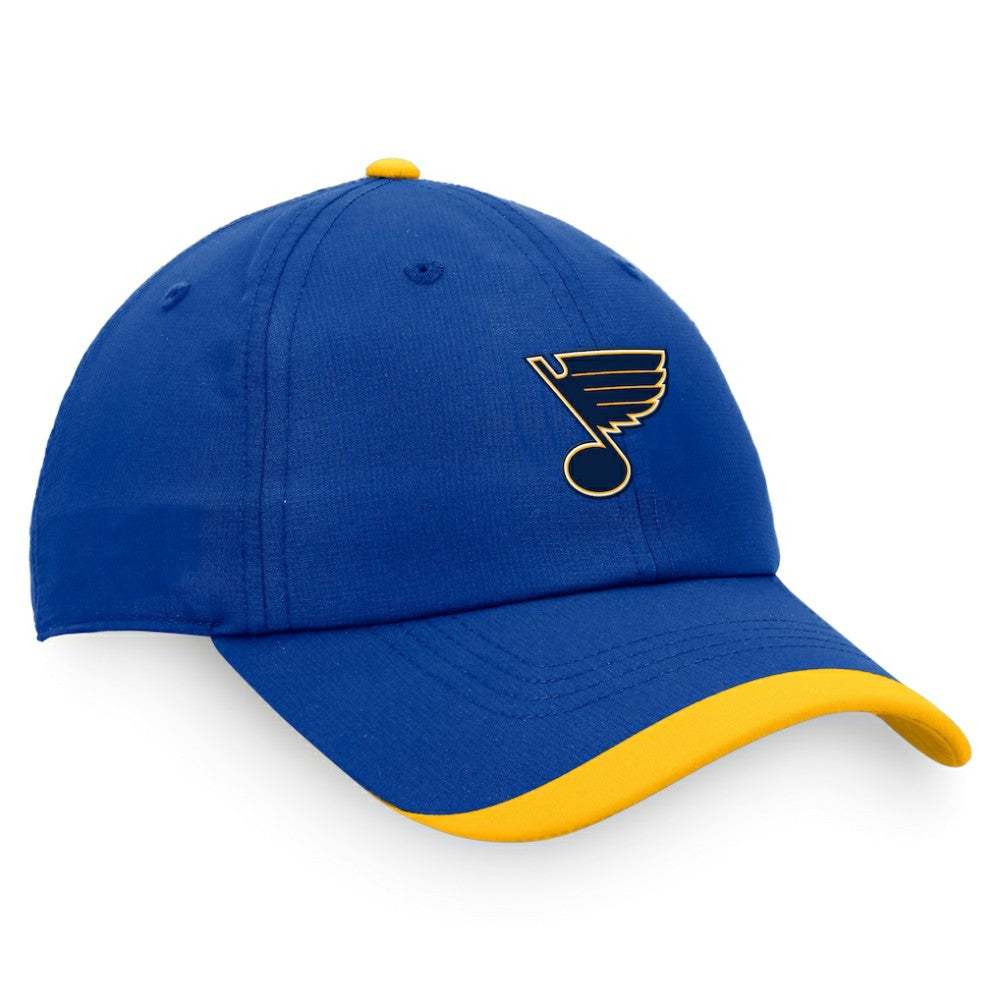 NHL St. Louis Blues Fanatics Authentic Pro Rink Pinnacle Adjustable Hat