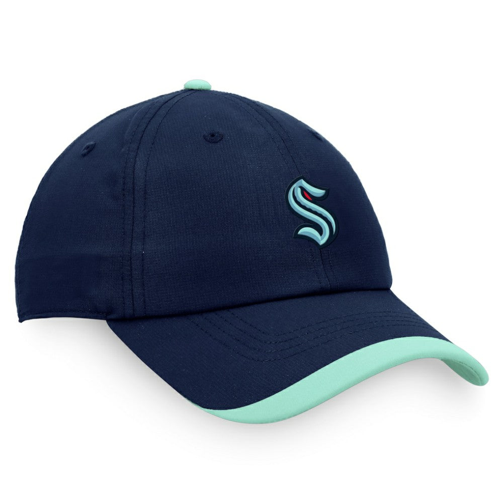 NHL Seattle Kraken Fanatics Authentic Pro Rink Pinnacle Adjustable Hat