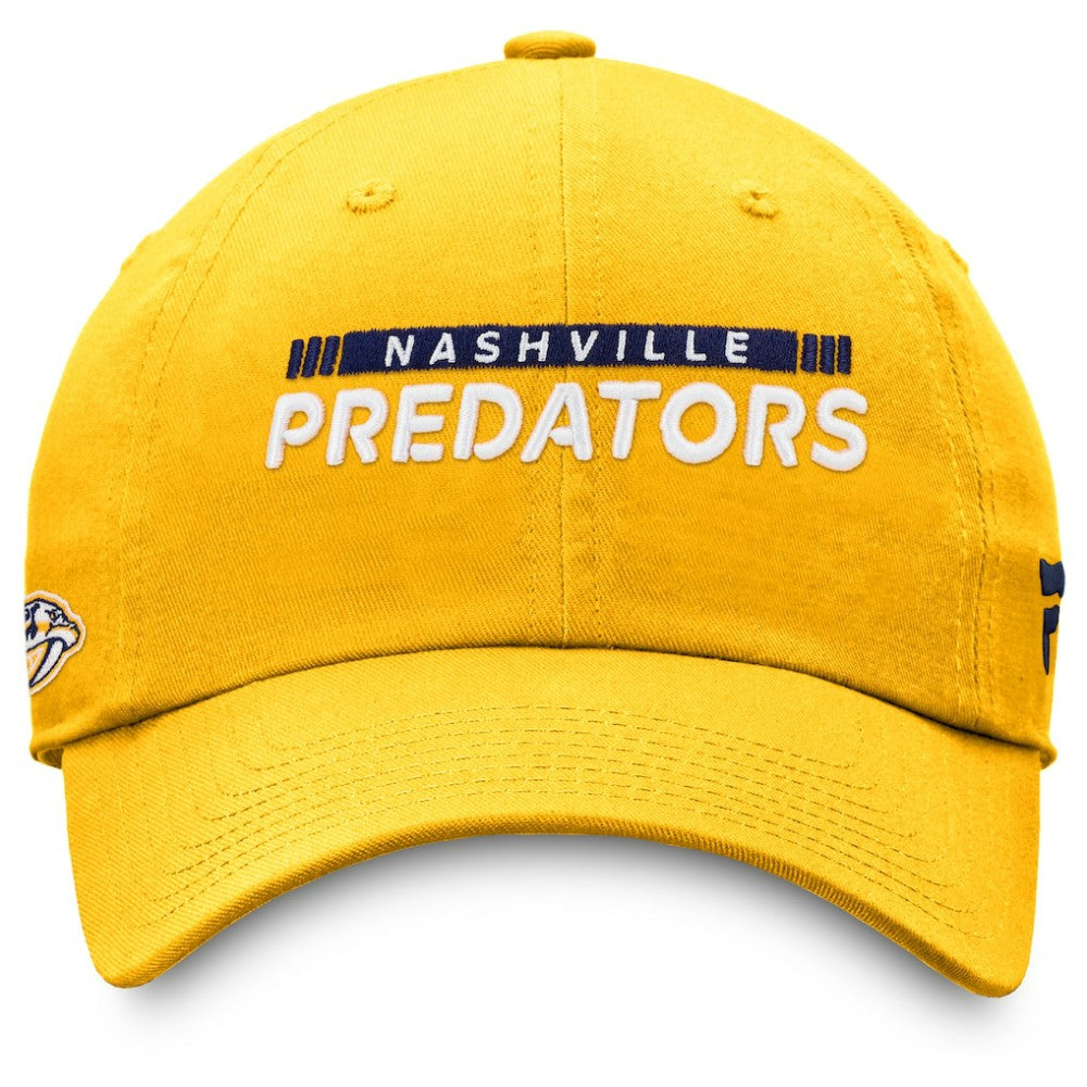 NHL Nashville Predators Fanatics Authentic Pro Rink Adjustable Hat