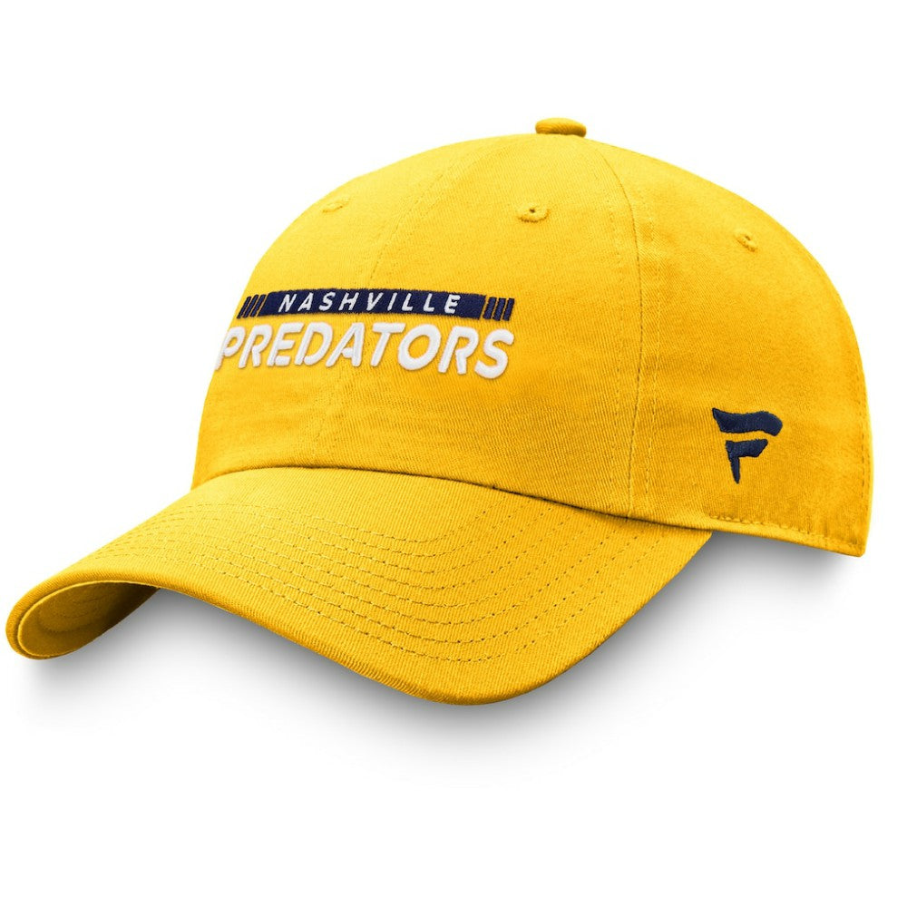 NHL Nashville Predators Fanatics Authentic Pro Rink Adjustable Hat