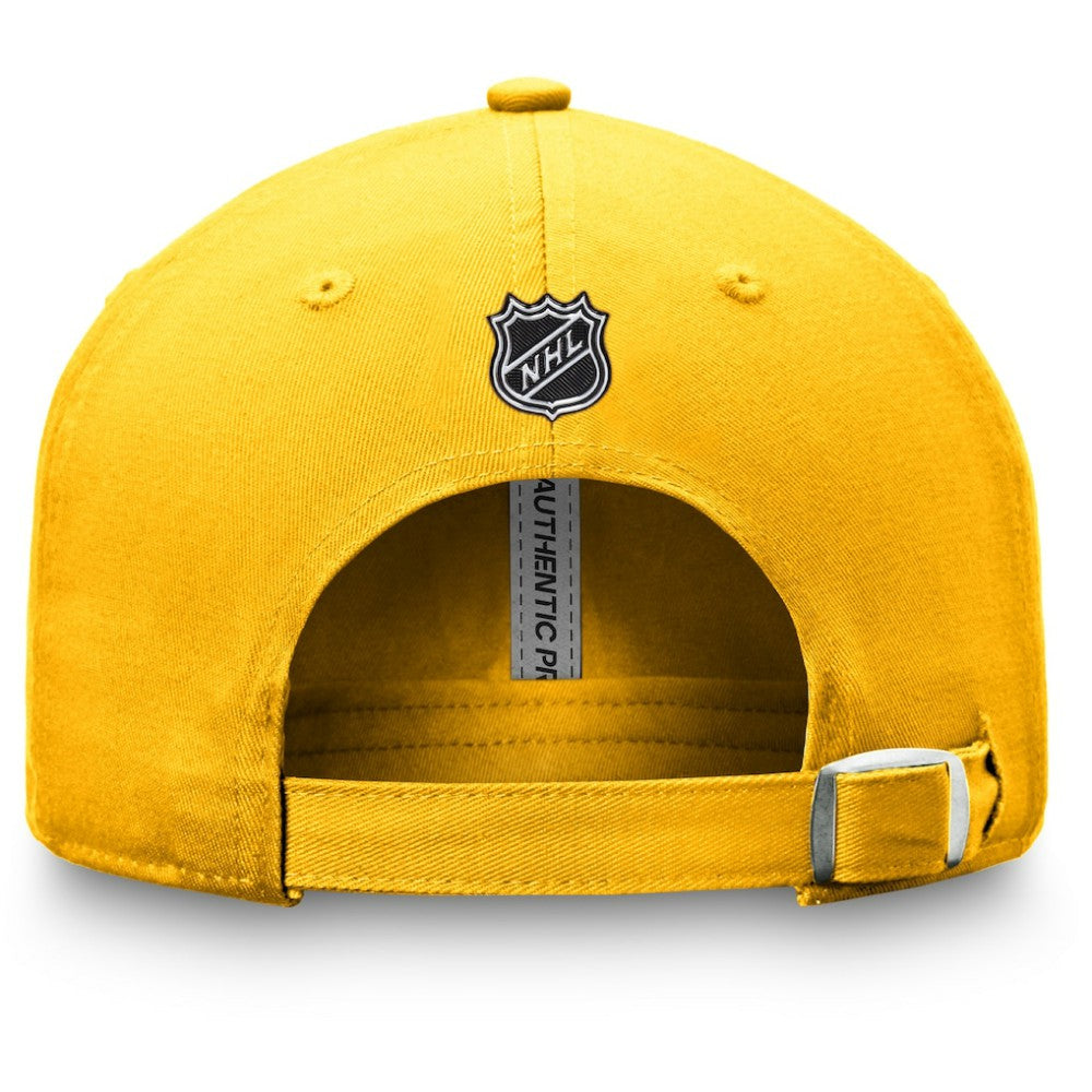 NHL Nashville Predators Fanatics Authentic Pro Rink Adjustable Hat