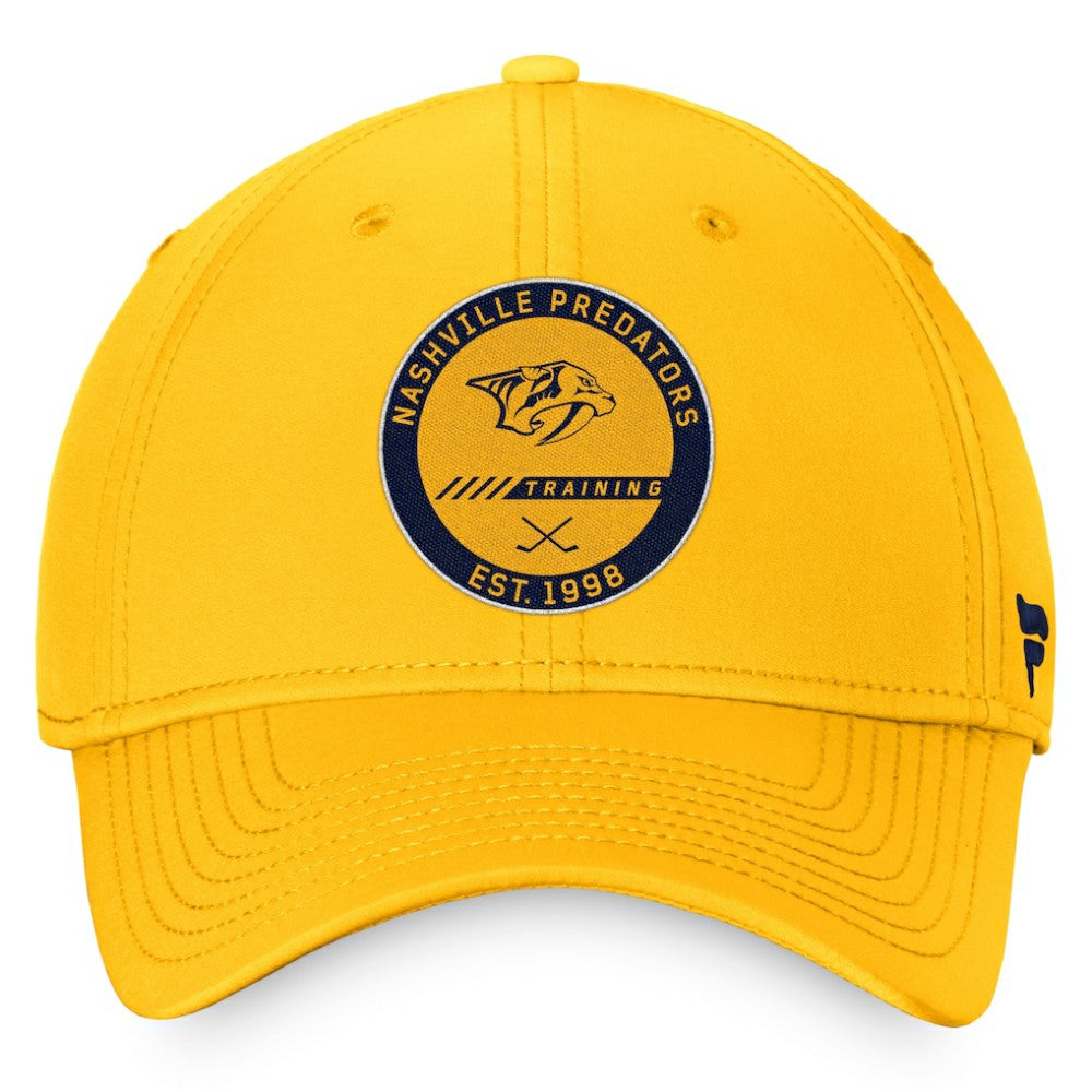 NHL Nashville Predators Fanatics 2022 Authentic Pro Training Camp Flex Hat